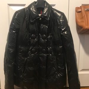 Moncler Shiny Double Breasted Puffer 